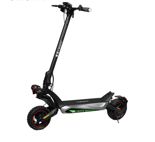 CRONY T2 Dual Suspension Electric Scooter – 1500W