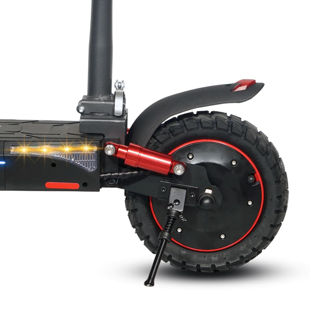 CRONY T4 2000W High-Speed Electric Scooter – Dual Suspension & Triple LED Headlamps