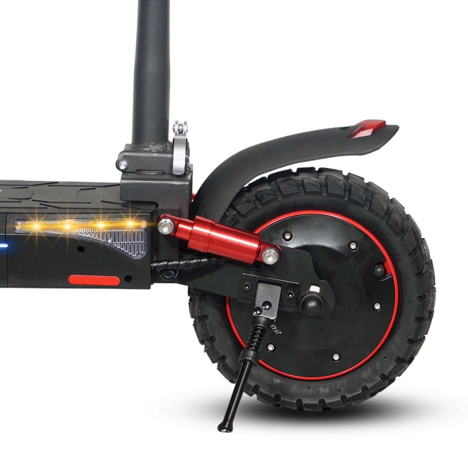 CRONY T4 2000W High-Speed Electric Scooter – Dual Suspension & Triple LED Headlamps