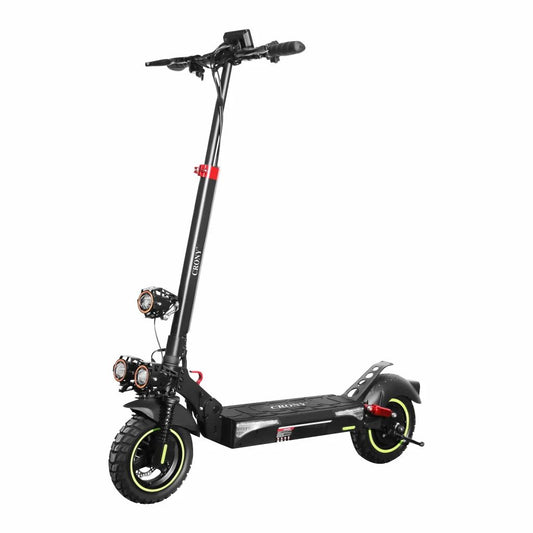 CRONY T4 2000W High-Speed Electric Scooter – Dual Suspension & Triple LED Headlamps