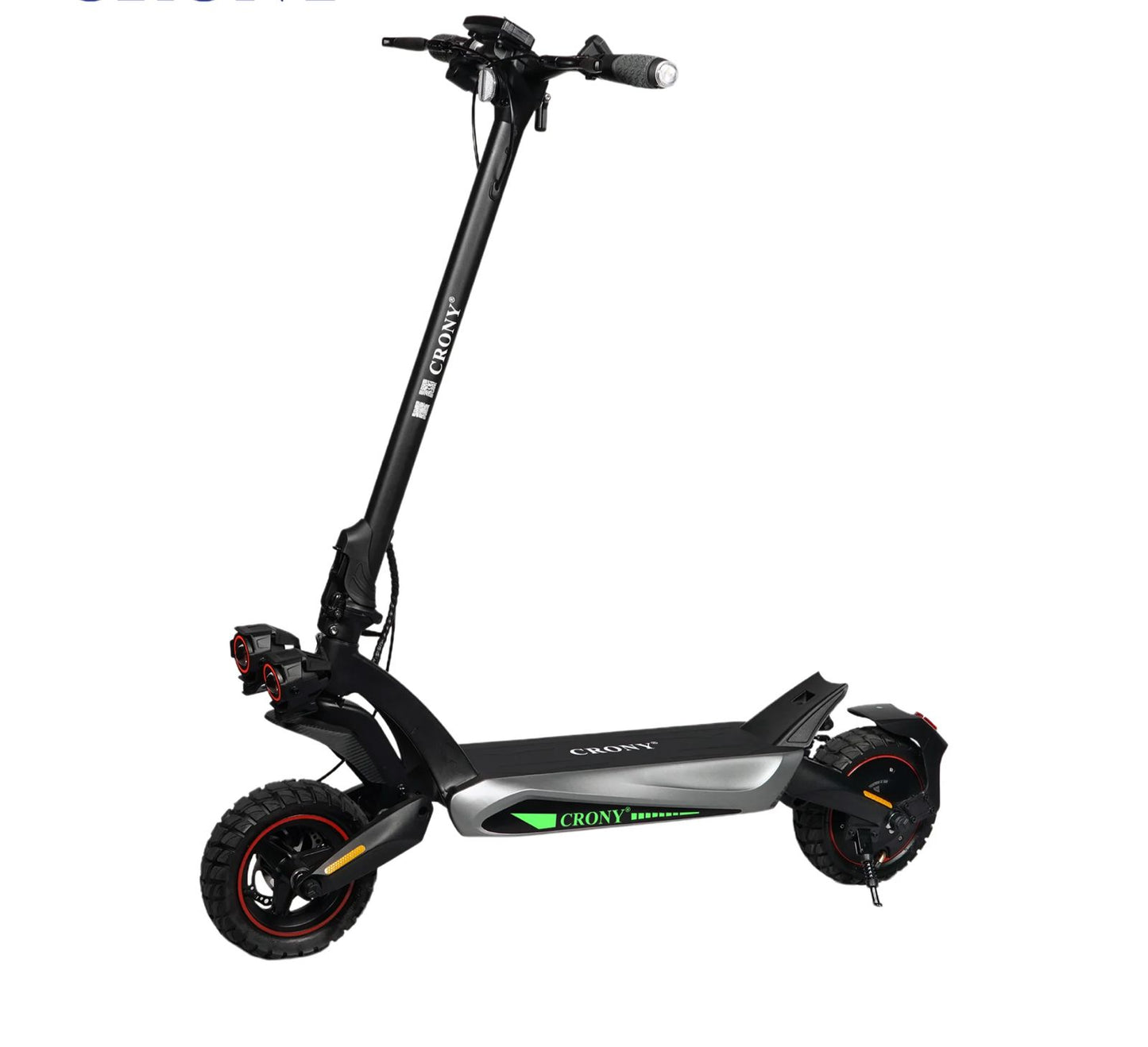 CRONY T2 Dual Suspension Electric Scooter – 1500W
