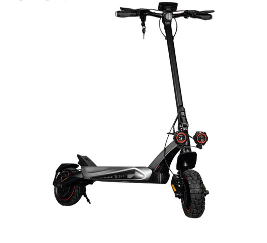 CRONY T2 Dual Suspension Electric Scooter – 1500W