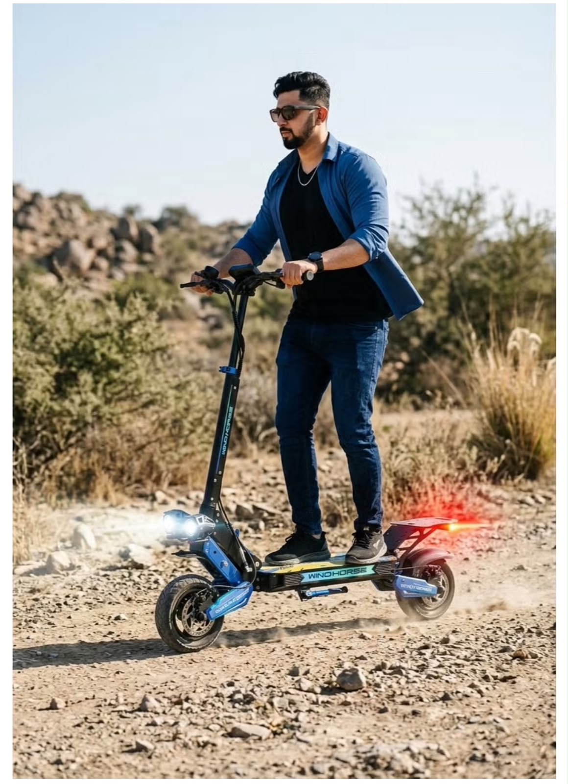 Wind Horse H7 Electric Scooter with NFC – 1500W | 48V 13Ah | 60 km/h