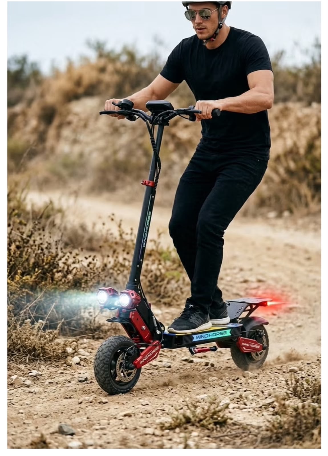 Wind Horse H7 Electric Scooter with NFC – 1500W | 48V 13Ah | 60 km/h