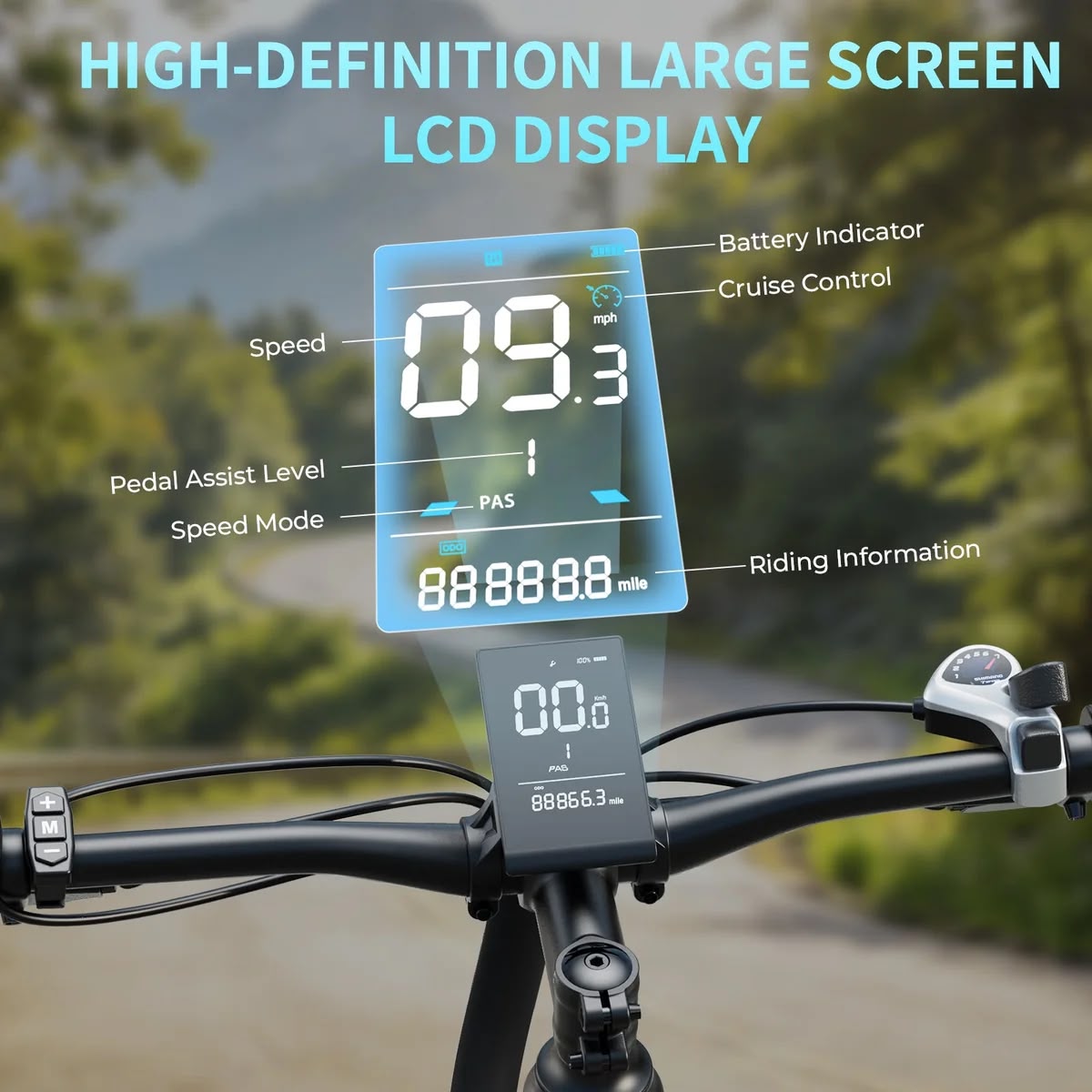 Wind Horse F3 Electric Bike – 650W | 36V 15.6Ah | 27.5-Inch Tires